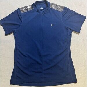 Pearl Izumi Select Series Short Sleeve Cycling Jersey Size XL Blue 3/4 Zip